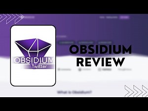 OBSIDIUM - Amazing project