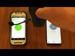 BlueParrott B550-XT push to talk demonstration with Zinc PTT