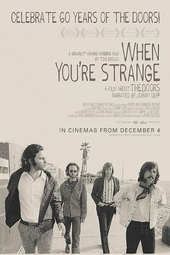 ザ・ドアーズのドキュメンタリー映画『The Doors: When You’re Strange』　4Kリマスター版の日本版予告編映像公開 - amass
