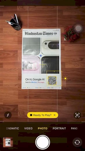 6.7M views · 20K reactions | Singing ✨ It's magic! It's magic! ✨ when we saw this on 24th December 奈 Say Hi to Google AI on Pixel 9 and use Add me, Reimagine and Autoframe to make your pictures shine  | Google | Facebook