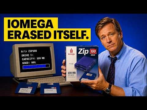 The Tragic End of Iomega: The $7 Billion Zip Drive Giant That Ruled PC Storage Then Destroyed Itself