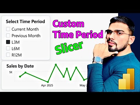 How to Create Custom Time Period Slicer in Power BI