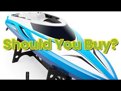 Force1 Velocity H102 RC Boat - Remote Control Boat for Pools and Lakes, Fast RC Boats