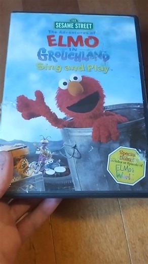 Sesame Street the adventures of Elmo in grouchland sing and play 1999 dvd review