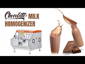 HOMMAK® | C-HM1 HP Homogenizer | 50 LT/H - 600 Bar | Dairy