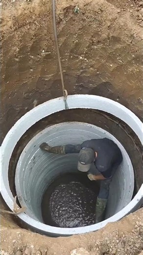 No Machines Needed! How Thailand Builds Wells by Hand 😲🪣 #shorts