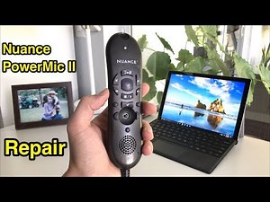 Nuance PowerMic II USB cable replacement - how to fix your Dragon dictation microphone.