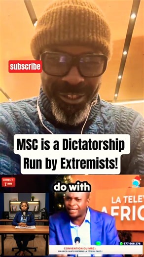 MSC is a Dictatorship Run by Extremists!#cameroun #cameroonnews #news #paulbiya #issatchiroma