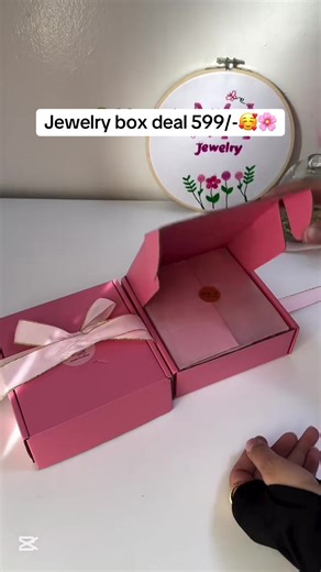 Exclusive Jewelry Box Deal for Just 599/-