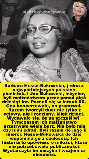 BARBARA HESSE-BUKOWSKA I JAN BUKOWSKI: PIANISTKA I JEJ MĄŻ