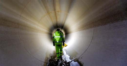 A visit to the giant tunnel that brings Colorado River water to Southern California