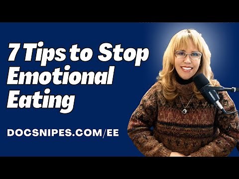 7 Tips to Stop Emotional Eating | Cognitive Behavioral Therapy Self Help Tools