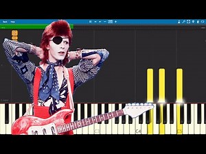 David Bowie - Changes - Piano Tutorial - Piano Parts ONLY