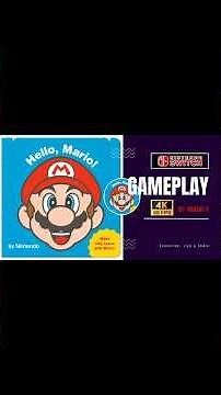 Hello, Mario! (Pop-tastic) Nintendo Switch Gameplay in 4k/60fps