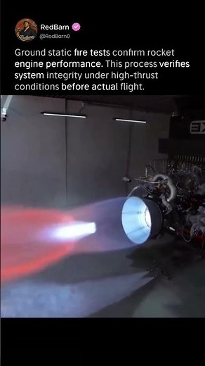 Static Fire Rocket Engine Testing