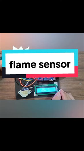 flame sensor #nanotech #arduinoproject #flamesensor