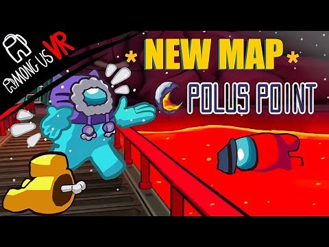 Among Us VR *NEW* MAP Polus Point (Update) - Gameplays