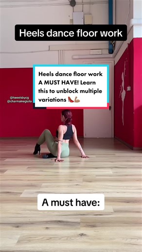 Heels Dance Floor Work Variations