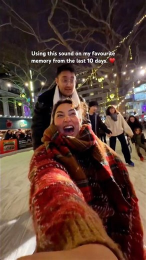 First time ice-skating ❄️ 🩵