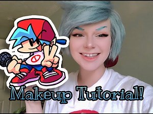 Boyfriend FNF Makeup Tutorial || Friday Night Funkin || Cosplay Tutorial