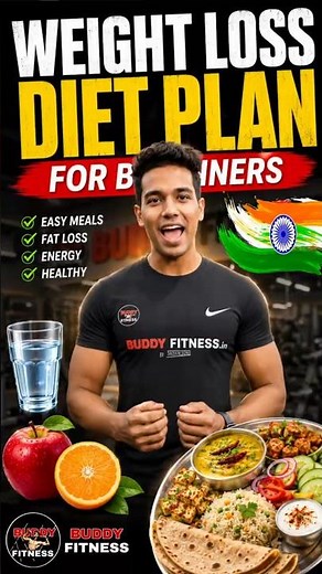 Full Day Diet Plan For Weight Loss | Simple Indian Diet | Buddy Fitness #beginners