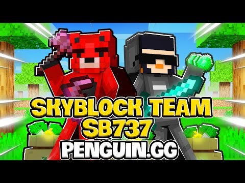 Crafting SUPER Tools - TEAM SB737 - Season 10 of Skyblock - Penguin.gg Minecraft Skyblock