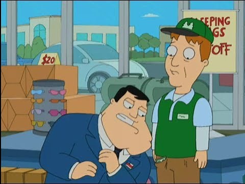 American Dad! Stan Bribes Someone for Steve's Camp