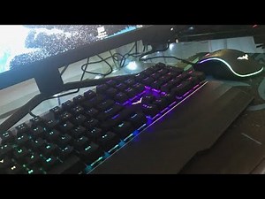 Havit Mechanical Keyboard and Gaming Mouse Combo Review and Sound Test
