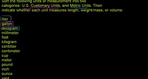 U.S. customary and metric units