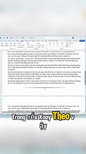 Cách xoay ngang 1 trang giấy trong Word dễ dàng