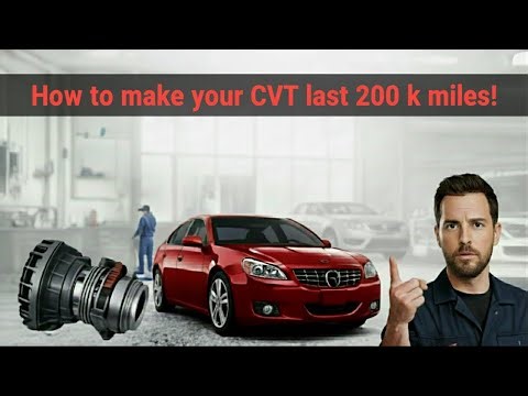5 Things You Should NEVER Do If You Want Your CVT Transmission to Last 300,000 KM