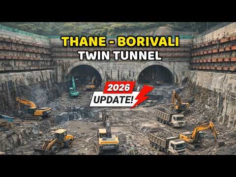 Thane-Borivali Twin Tunnel: Construction Status & Launch Date (Jan 2026)