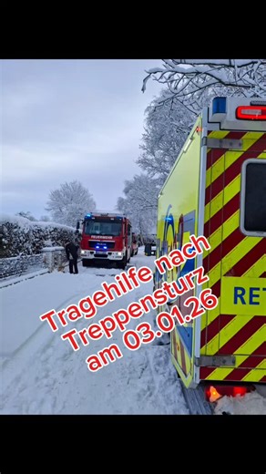 Mit Vollgas ins neue Jahr gestartet.... ......langer Text, aber lest ihn bitte zuende. 2026 ist gerade einmal 10 Tage alt und wir haben bereits 5 Einsätze abgearbeitet. Am 03.01.26 brach ein Baum unter Last des ersten Schnees des neuen Jahres, auch einige weitere größere Äste wurden hier von uns beseitigt. Des weiteren wurden wir ebenfalls am 03.01.26 vom @rettungsdienstcuxlandggmbh zu einer Tragehilfe nach einem Treppensturz hinzugezogen. Weiter ging es für uns am Morgen des 08.01.26 zu einem V