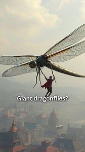 19K views · 332 reactions | The fossil record reveals there once were giant dragonflies, but how did they grow so large and why did they all die out? | Creation Museum | Facebook