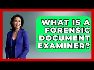 What Is A Forensic Document Examiner? - Law Enforcement Insider