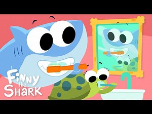 Brush Your Teeth | Kids Song | Finny The Shark - Videos For Kids