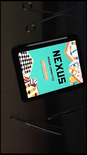 NEXUS on Instagram: "Brains On. Games On. Coming soon.......⏳ . . . . #collegefest #indoorgames #tabletennis🏓 #nexus #trendingreels"