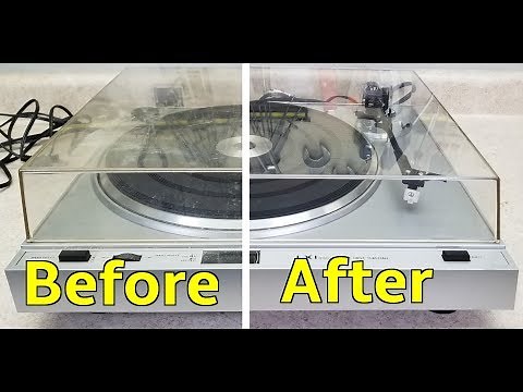 Turntable Teardown: how to inspect and service a Sears LXI record player made by Sanyo