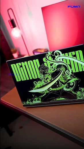 Demon Slayer Laptop Skin | Anime-Inspired Tech | Timelapse & Cinematic Shots | Fomo Store