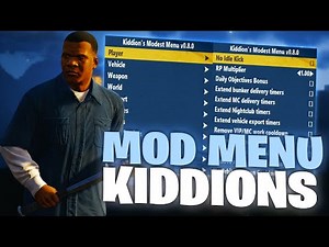 FREE Kiddions Mod Menu GTA V (2026) | NEW GTA 5 Ehnanced Mod Menu PC | GTA V Money Hack & Online Mod