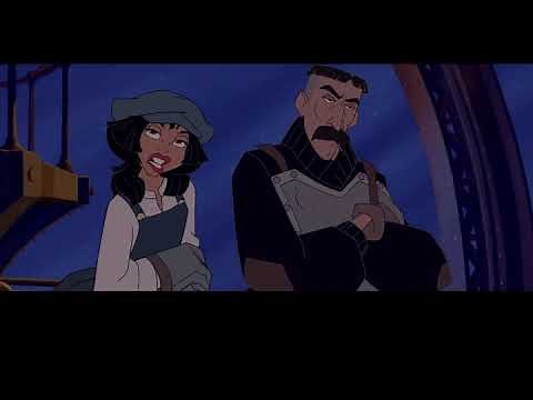 Disney Atlantis The Lost Empire (2001) Milo Tells Rourke How To Get To Atlantis