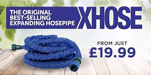 Our Bestselling XHose is the incredible, super-strong, ultra durable and ultra-lightweight expanding hose. It’s easy to store, features universal fittings, expands up to 3 times its original length and automatically contracts in seconds! Get yours here: https://goo.gl/AcmQZh | High Street TV Official
