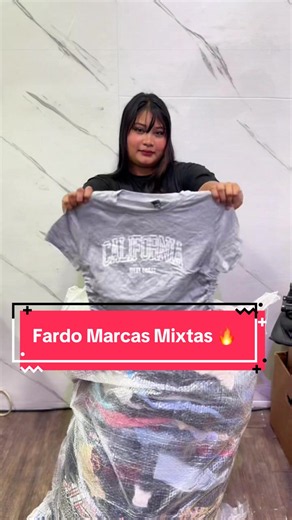 Fardo mixto de marcas | Ropa americana 80% dama 20% caballero