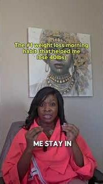 The 1 morning habit that kept off 40 pounds for 13 years #weightloss #morningroutine