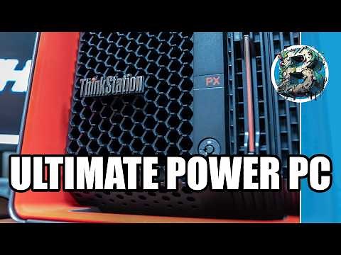 Spending 3 Days with the $15,000 Lenovo ThinkStation PX Workstation – Unboxing, Benchmarks & Gaming!