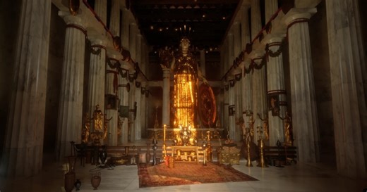 Archeologist Uses 3D Models To Create the Parthenon’s Original Interior