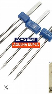 21K views · 227 reactions | COMO USAR AGULHA DUPLA | Mecânica da Costura | Facebook
