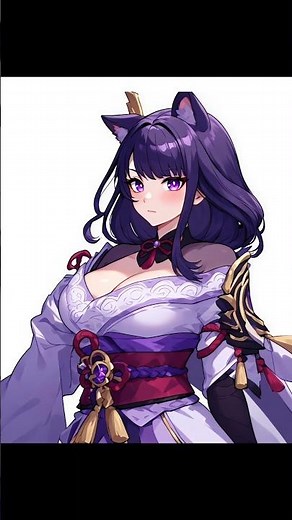 Genshin female in cat ears #genshin #genshinimpact #raidenshogun #citlali #furina#yelan#genshinmemes