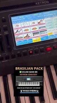 New Bass/Guitar/Accordion Presets are in the Brazilian Pack for SD60 and SD9 Ketron