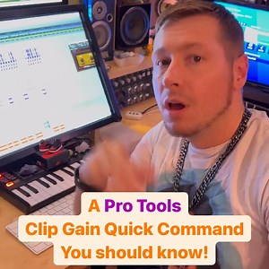  Clip Gain Quick Command  instagr.am/realisticproductions ▶️ avid.com/pro-tools #realisticproductions #clipgain #shortcut #tip #tutorial #daw #mixing #protools #avid | Avid Pro Tools | Facebook